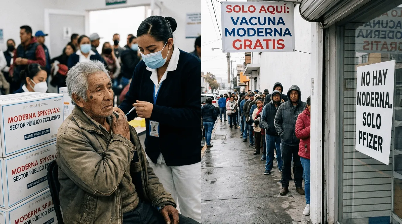 La vacuna actualizada de Moderna solo estará disponible en el sector público